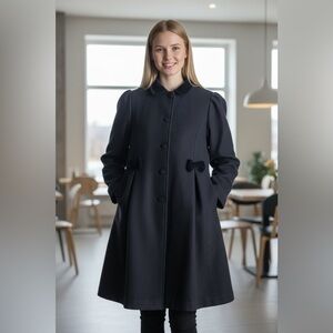Pierre Cardin Paris - Navy Pea Coat
